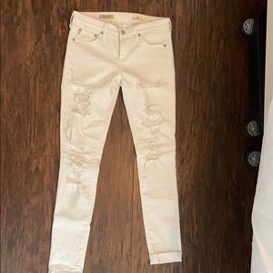 AG ripped jeans